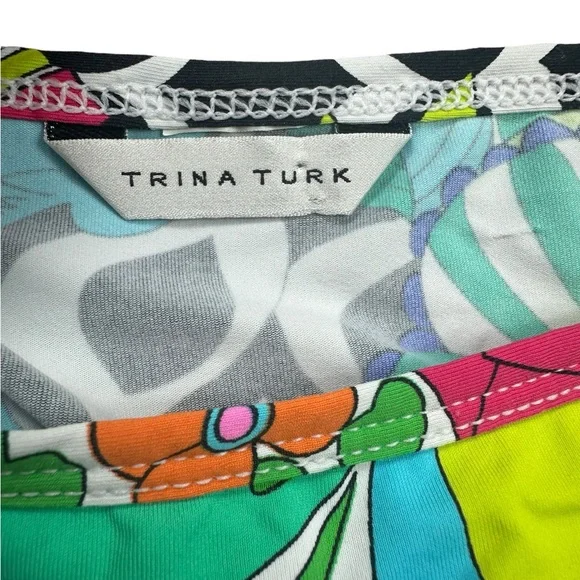 TRINA TURK: Women's Balboa Tunic Swimsuit Cover-Up -Size Small - Picture 10 of 10